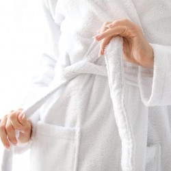 Pique Waffle Bathrobe 750 