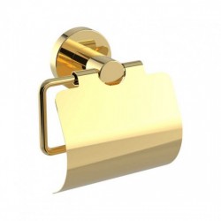 Gold Covered Toilet Paper Holder