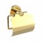 Gold Covered Toilet Paper Holder