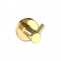 Gold Double Coat Rack