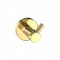 Gold Double Coat Rack