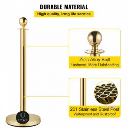 Hotel Brass Rope Barriers